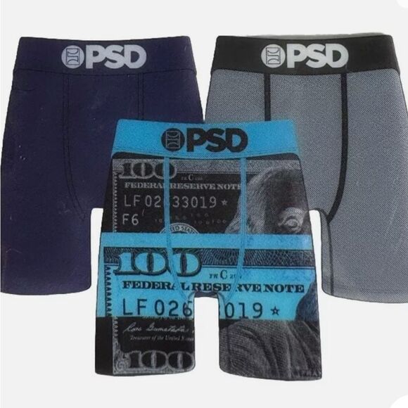 PSD Benji Splits 3-PK Boxer Briefs - Picture 1 of 5